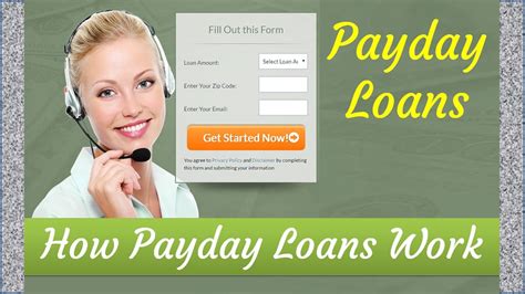 How do payday loans work online