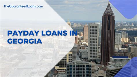 Are payday loans legal in georgia