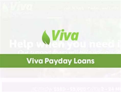 İs viva payday loans legit